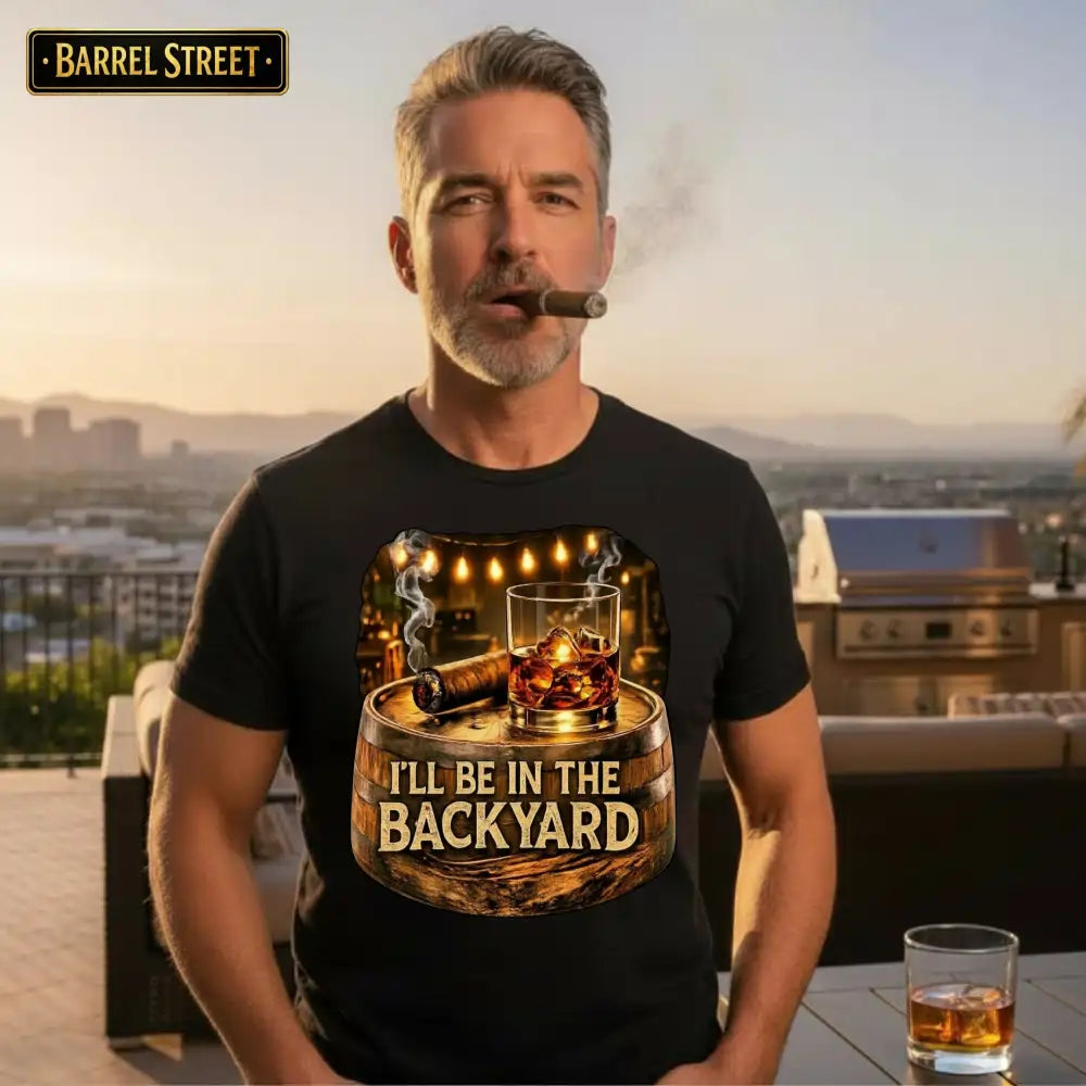 bourbon tee-cigar tee-big and tall