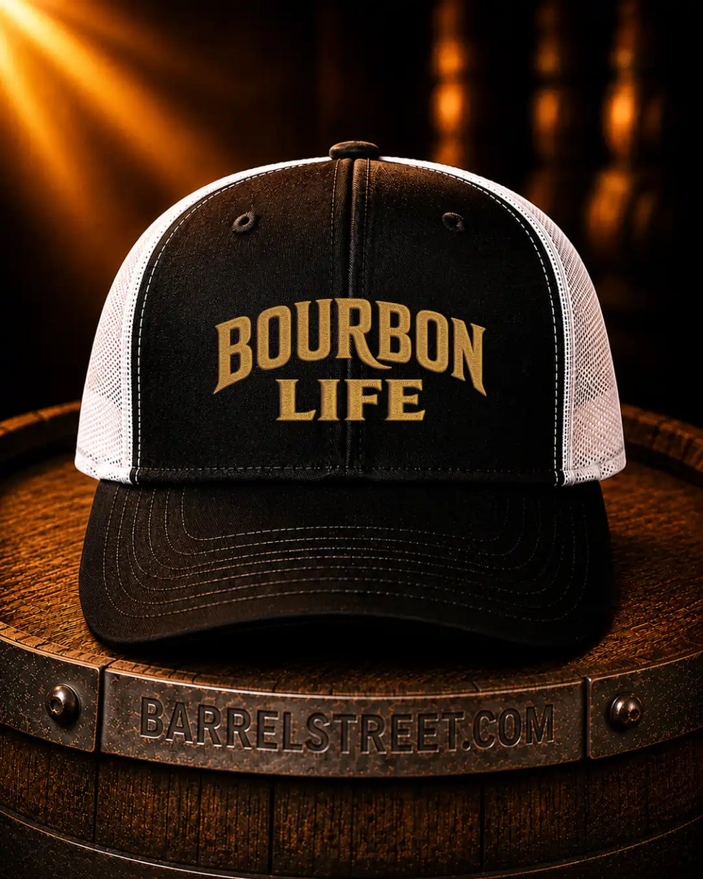 Bourbon Life | Premium Bourbon Embroidered Hat