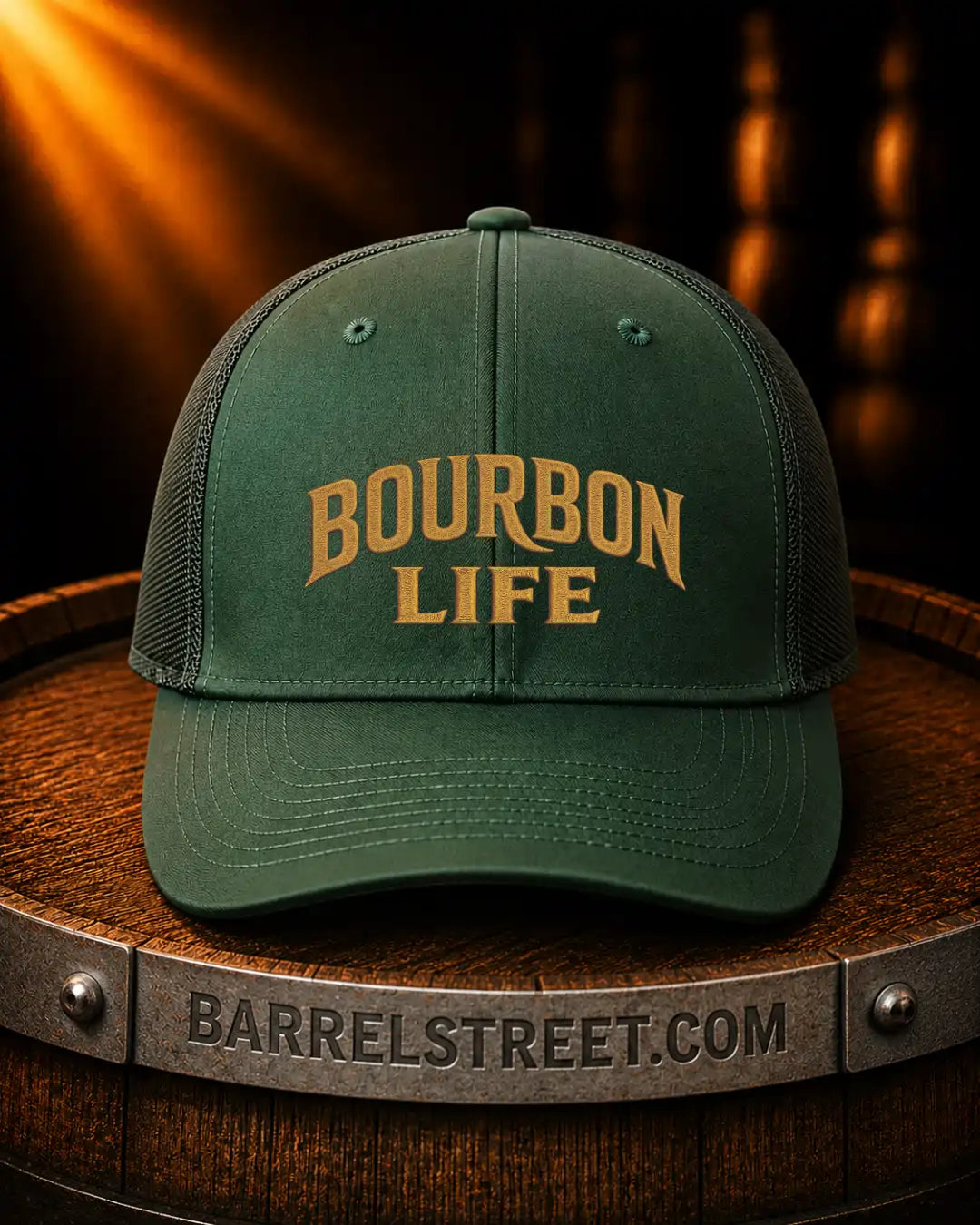 Bourbon Life | Premium Embroidered Hat