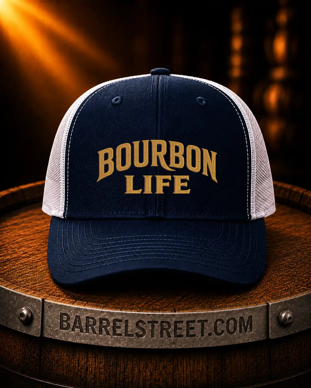Bourbon Life | Premium Embroidered Hat