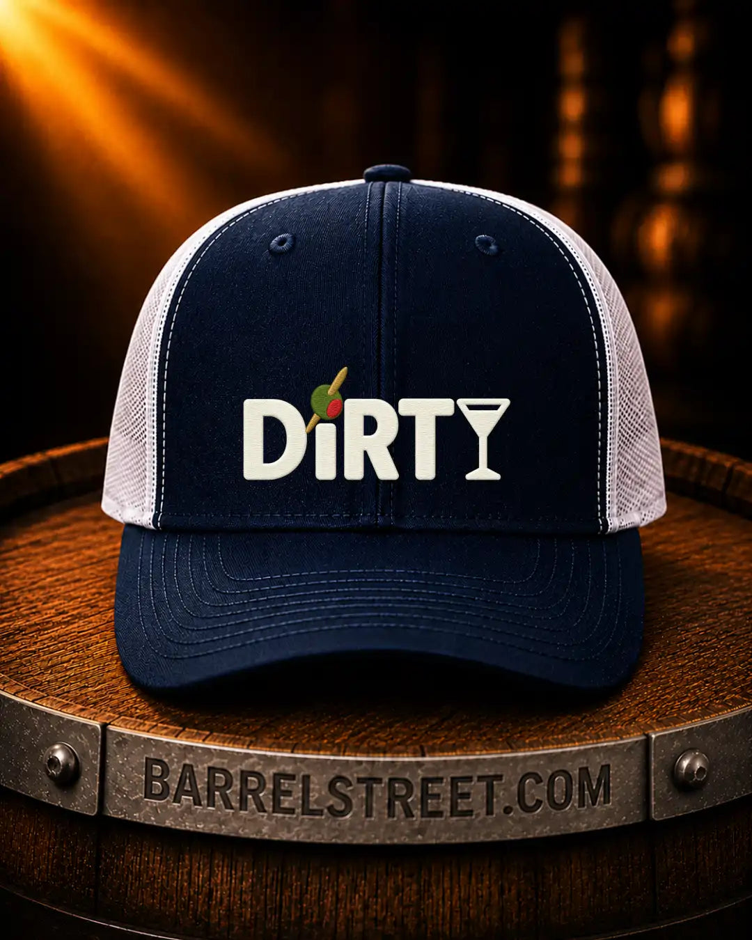 Dirty Martini | Embroidered, Structured Crown Hat V.2.0.