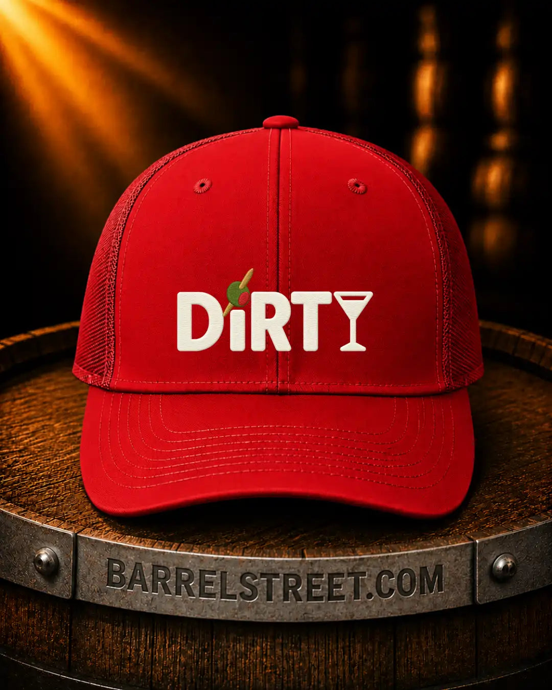 Dirty Martini | Embroidered, Structured Crown Hat V.2.0.