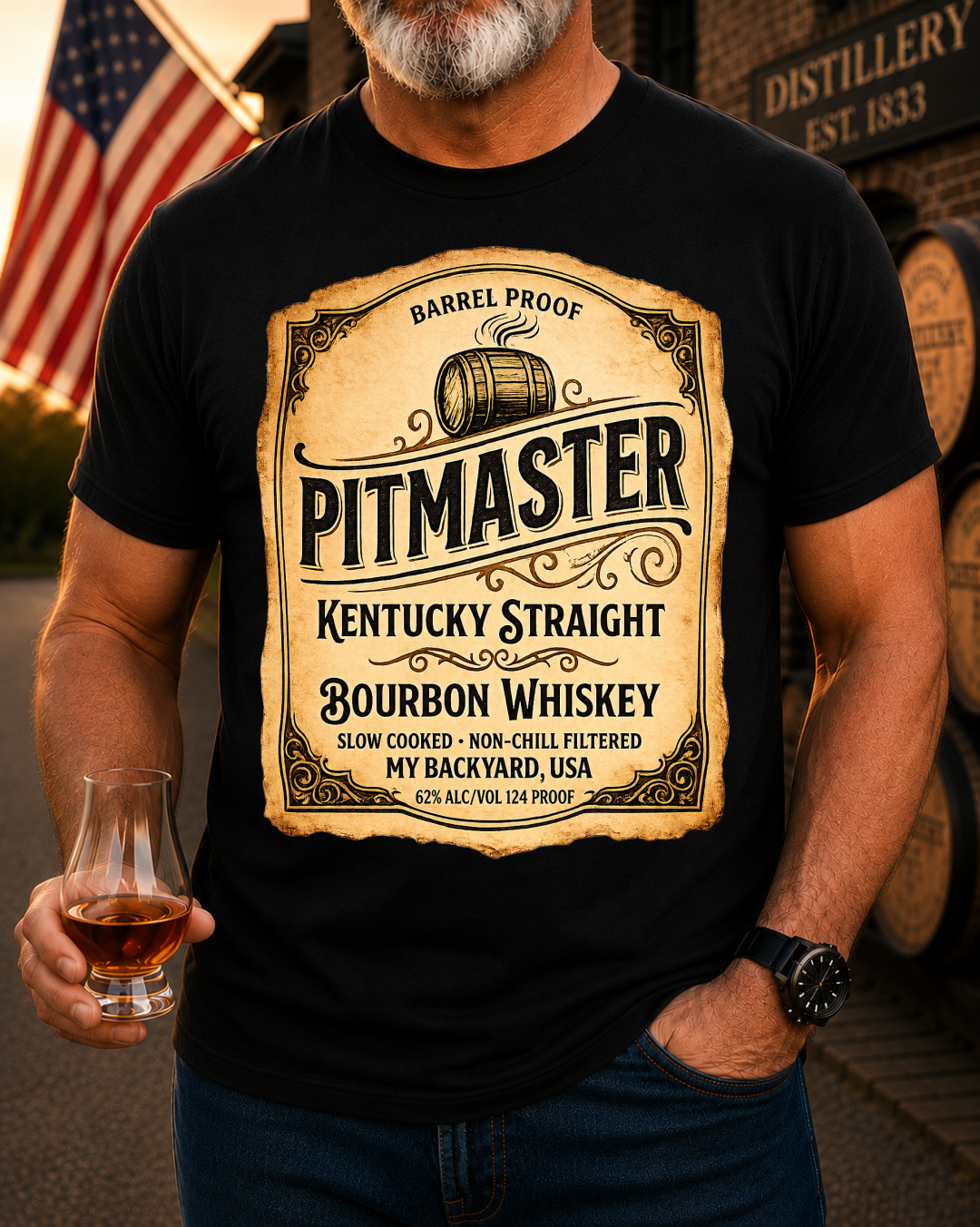 PITMASTER| BARREL PROOF TEE