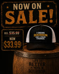 The "I Drink Bourbon And I Know Things" |Premium Embroidered  Hat