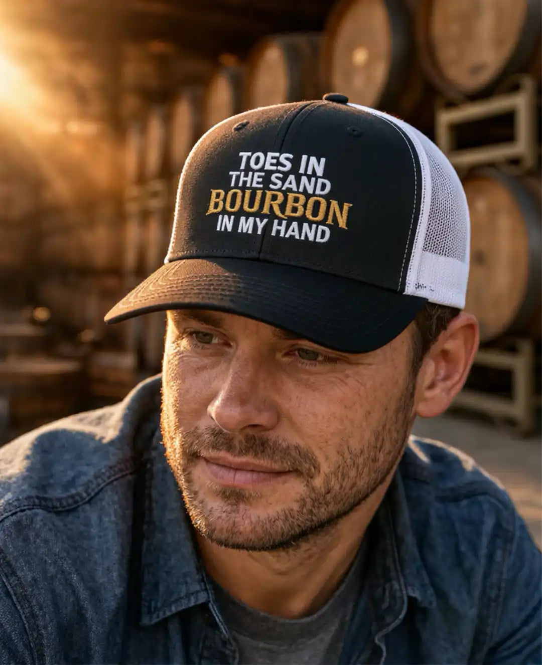 bourbon and whiskey hat